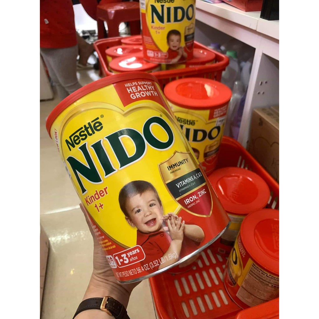 Sữa NIDO nắp đỏ 1,6kg cho bé