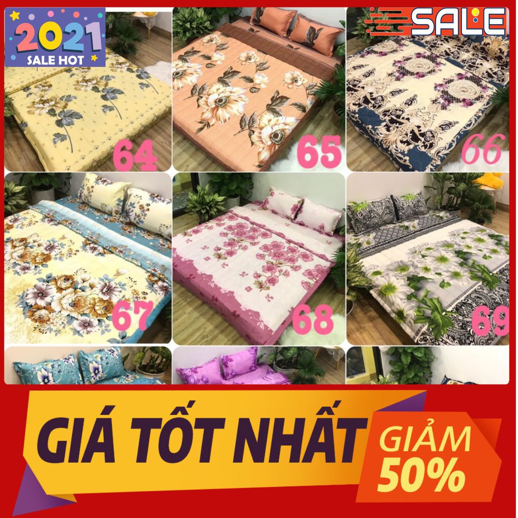 Sale lỗ ga trải giường 2m2 poly bedding 2M228