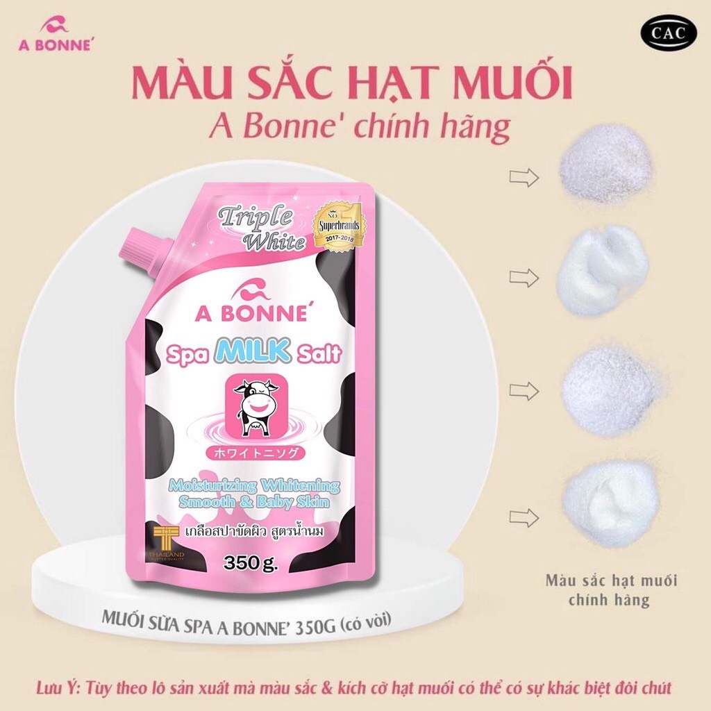 Tẩy tế bào chết Muối bò Abonne chính hãng