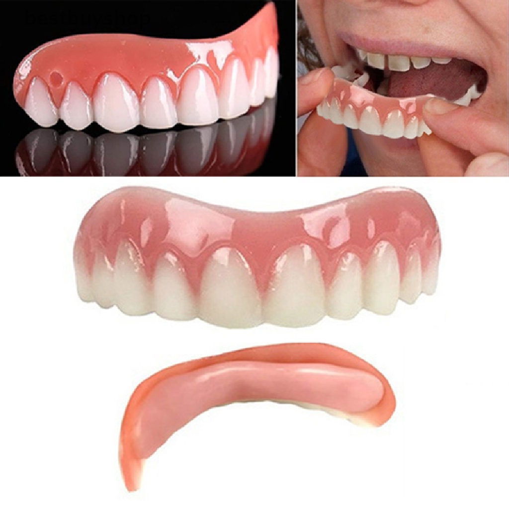 Bbvn Perfect Smile Upper Veneer In Stock Whitening Tooth Care False Teeth Denture Jelly