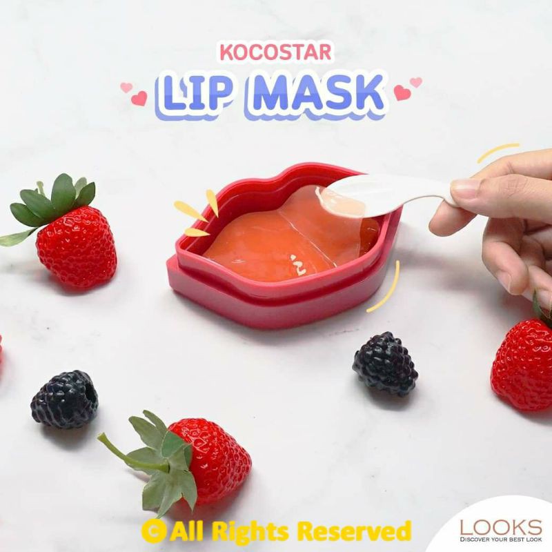 (XẢ KHO) (DATE 07-2023) Mặt Nạ Môi KOCOSTAR ROSE LIP MASK (20 MIẾNG) | BigBuy360 - bigbuy360.vn