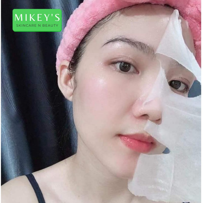 Mặt nạ Chống Lão Hóa Phục Hồi Da Carecella (5 miếng) Dưỡng Trắng Da chính hãng Hàn Quốc Mikeybeauty92