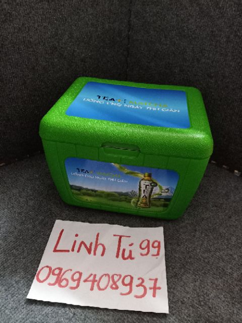 THÙNG ĐÁ 6.8L MÀU XANH MATCHA