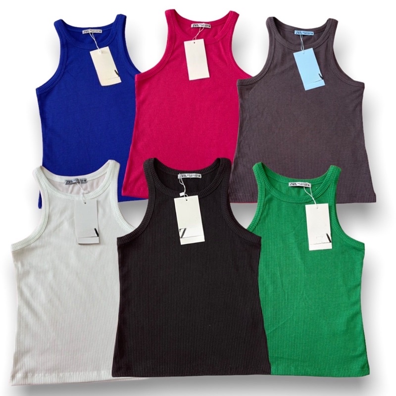 Áo ba lỗ nữ dáng dài, áo thun tanktop body form dáng dài  ZR nhiều màu xịn xò