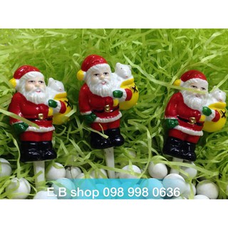Topper đồ trang trí bánh chủ đề Giáng Sinh