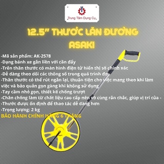 12.5" thước lăn đường asaki ak-2578