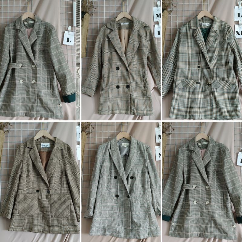 thanh lý áo khoác blazer 2hand dày đẹp