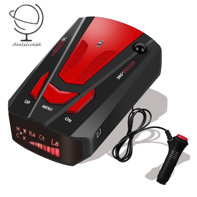 Máy Dò Tốc Độ Xe Hơi, Phát Hiện Tốc Độ Xe, Hệ Thống Cảnh Báo Tốc Độ Xe, Màn Hình LED Hiển Thị LED Tự Động Tiếng Anh Nga