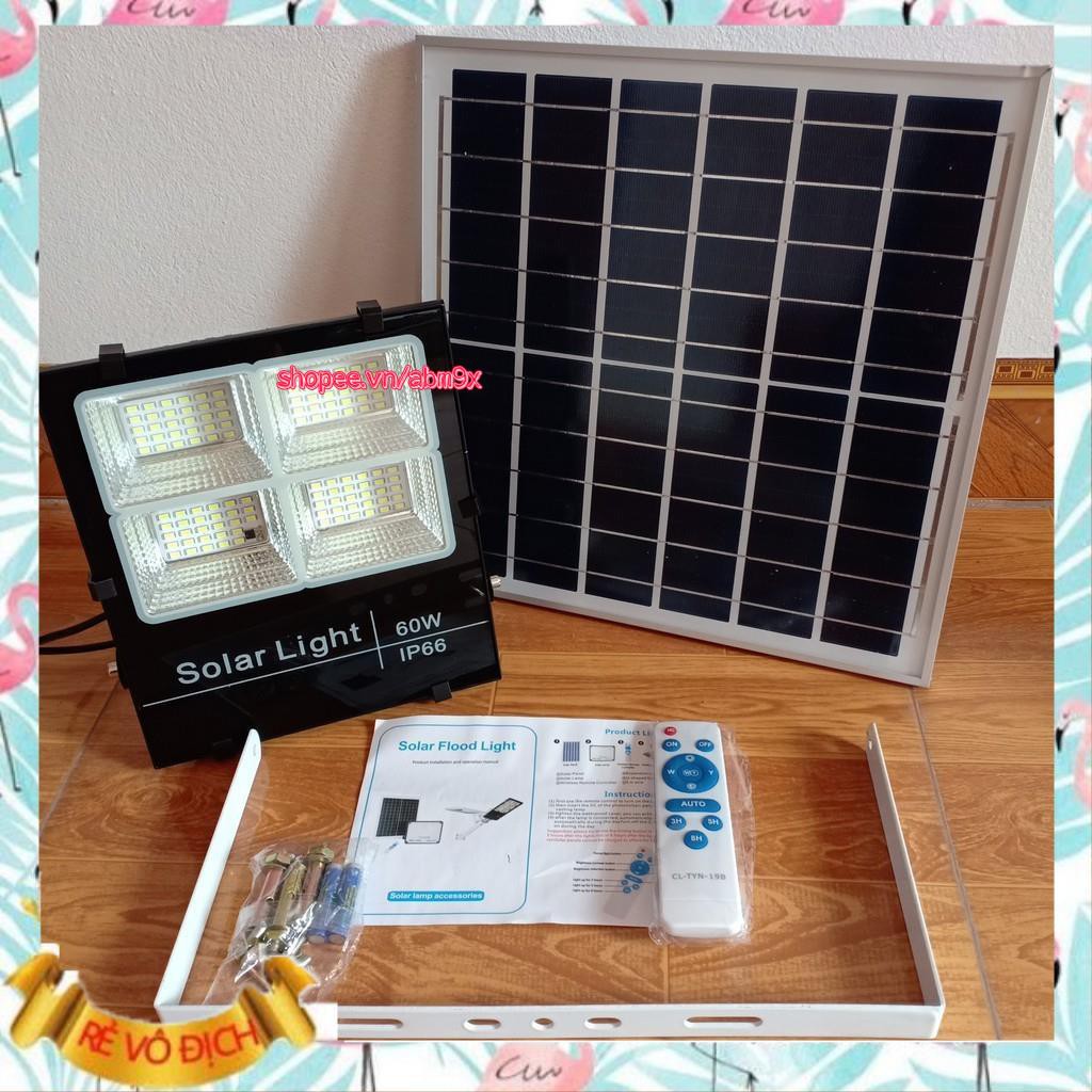 60W ĐÈN PHA LED NĂNG LƯỢNG MẶT TRỜI , Solar Light , IP66 chống nước , NHÔM ĐÚC NGUYÊN KHỐi ABM Solar