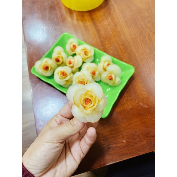 [GIÁ TỐT] 1 hoa làm từ củ sâm(ghép bình) | BigBuy360 - bigbuy360.vn