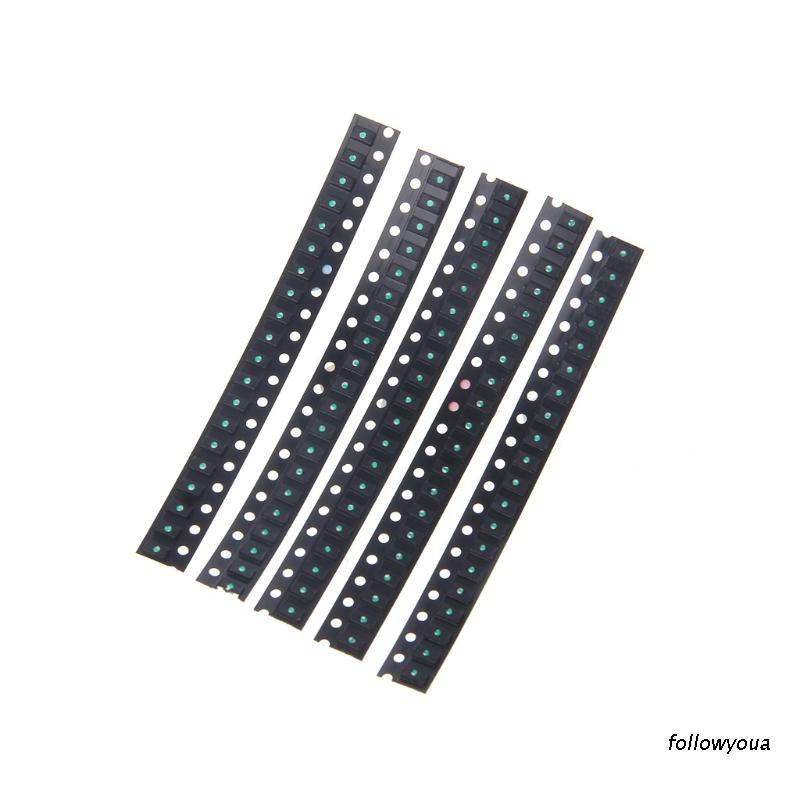 Set 100 đèn led 1206 smd 5 màu sắc đa dạng
