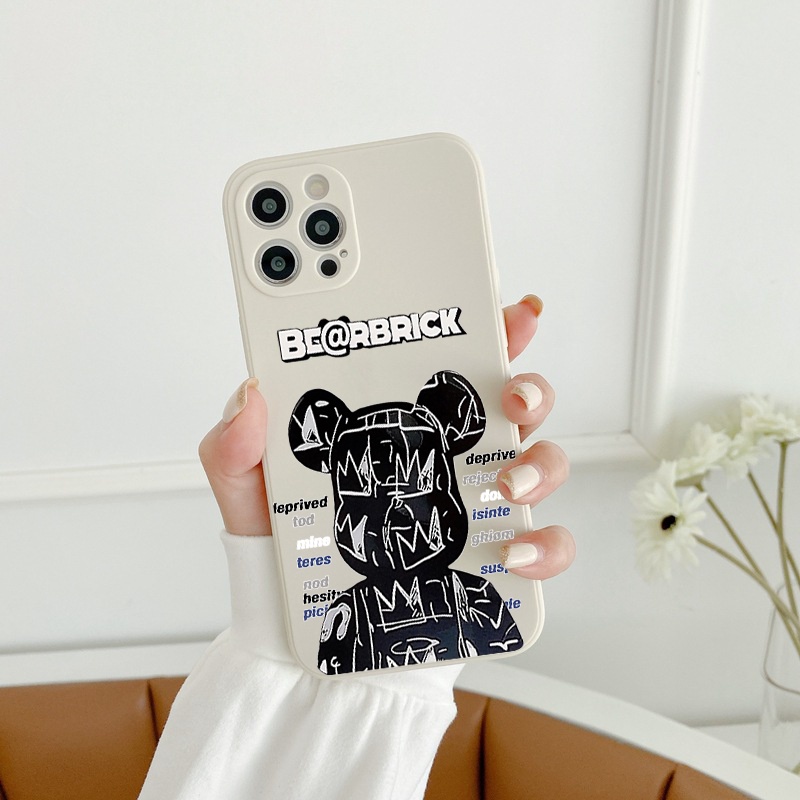 Ốp iphone cạnh vuông B/rick cho iphone 11promax/11/12promax/12/x/xr/xsmax/6/6p/7/7p/13promax/13/13pro/11pro/12pro-e136