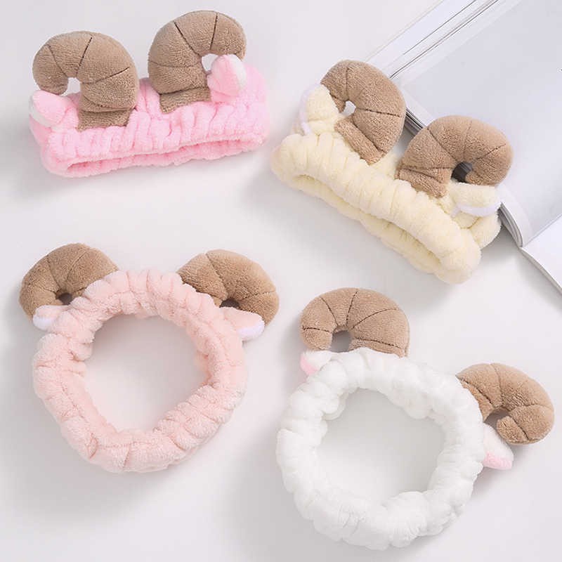 Băng đô Cột tóc  sừng cừu đơn giản dễ thương cho nữ Store4girls