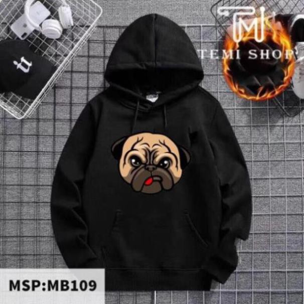 SALE- "RẺ VÔ ĐỊCH" Áo hoodie unisex chó mặt xệ có bigsize đên hơn 100kg - LIMITED  - shop uy tín