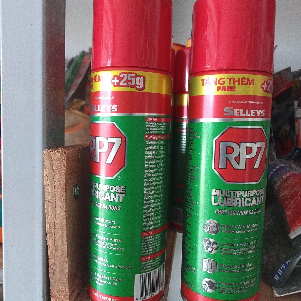 RP7 SELLEYS 350g Xịt Bôi Trơn Và Bảo Vệ Thiết Bị Chống Rỉ Sét.