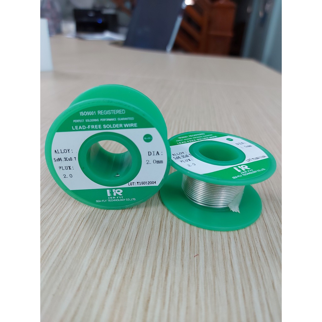 Cuộn thiếc hàn không chì Lead Free Solder Wire 2.0mm