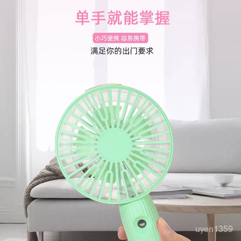 usbCầm Tay Quạt Mini Cho Sinh Viên Có Thể Sạc Lại Im Lặng Mang Di Động Cho Máy Tính Để Bàn Ký Túc Xá Phun Fan Hâm Mộ | BigBuy360 - bigbuy360.vn