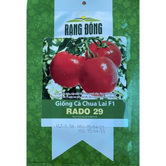 [Rạng Đông] Hạt giống cà chua rado 29