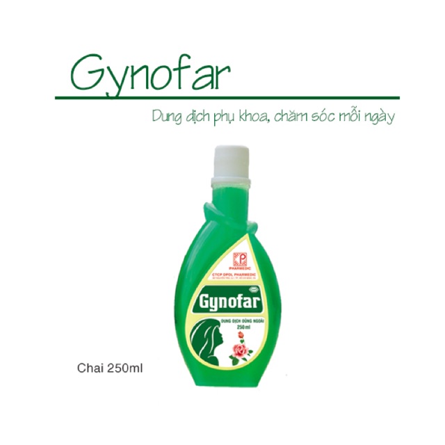 Dung dịch vệ sinh Gynofar