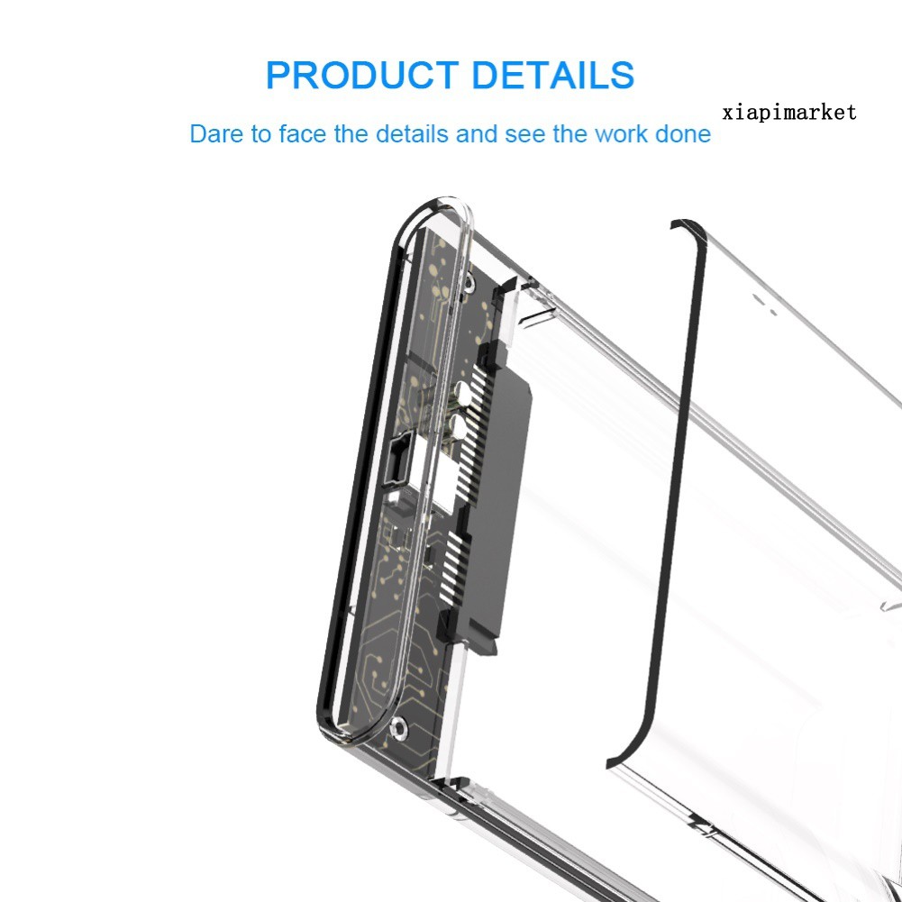 Vỏ Ổ Cứng Ngoài Usb 3.0 / 2.0 5gbps 2.5inch Sata