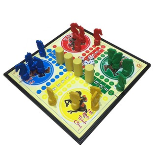 ( HTT02) [Mã TOYNOV hoàn 20K xu đơn 50K] Bộ cờ cá ngựa 28cm x 28cm, Đồ chơi phát triển trí tuệ cho bé