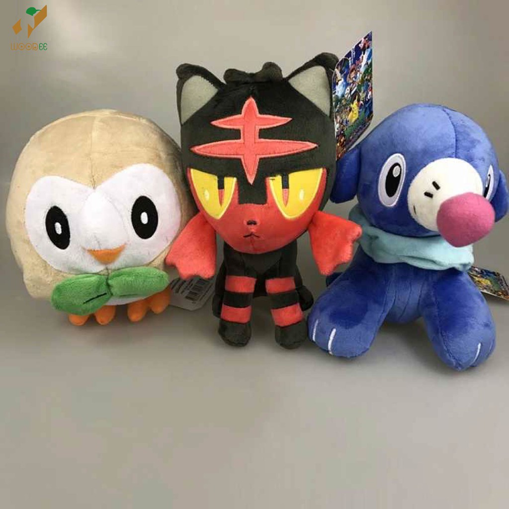 Gấu bông pokemon mèo lửa Litten 20cm
