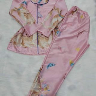 Đồ bộ satin lụa