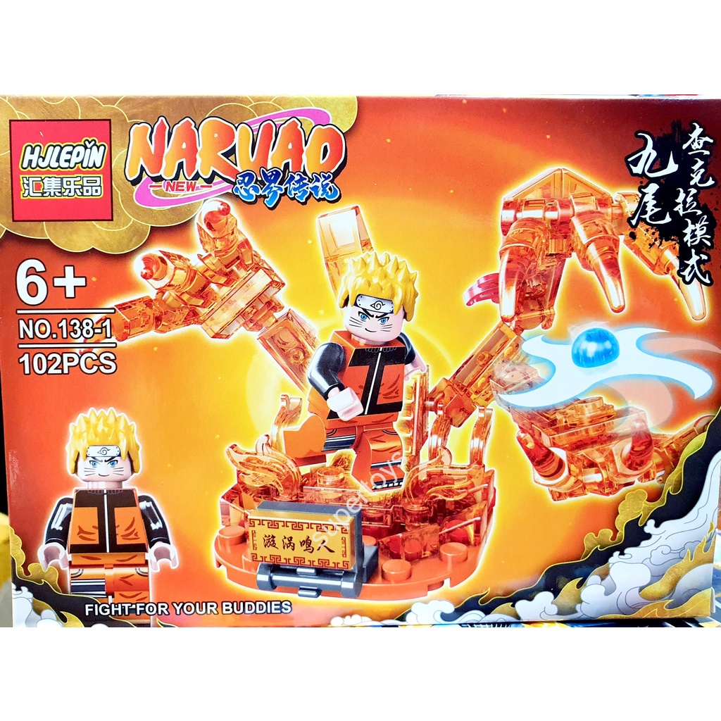 lego naruto và các vỹ thú triệu hồi