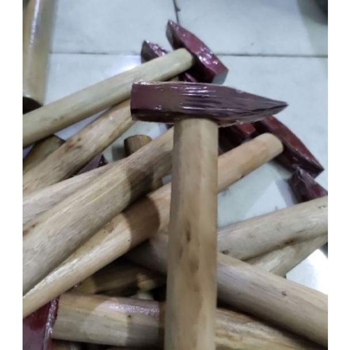 Búa cán gỗ đầu vát 500gr,búa đóng đinh