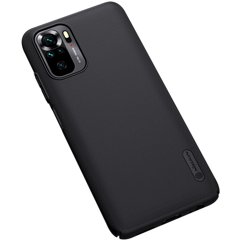 Ốp Lưng Nillkin Xiaomi Redmi Note 10 4G, Redmi Note 10S ốp cứng, đen,chống bám vân tay