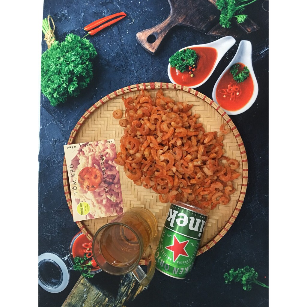 Tôm Khô Size Lớn Loại Một To Đẹp Đặc Sản Nha Trang Hộp 500Gr | BigBuy360 - bigbuy360.vn