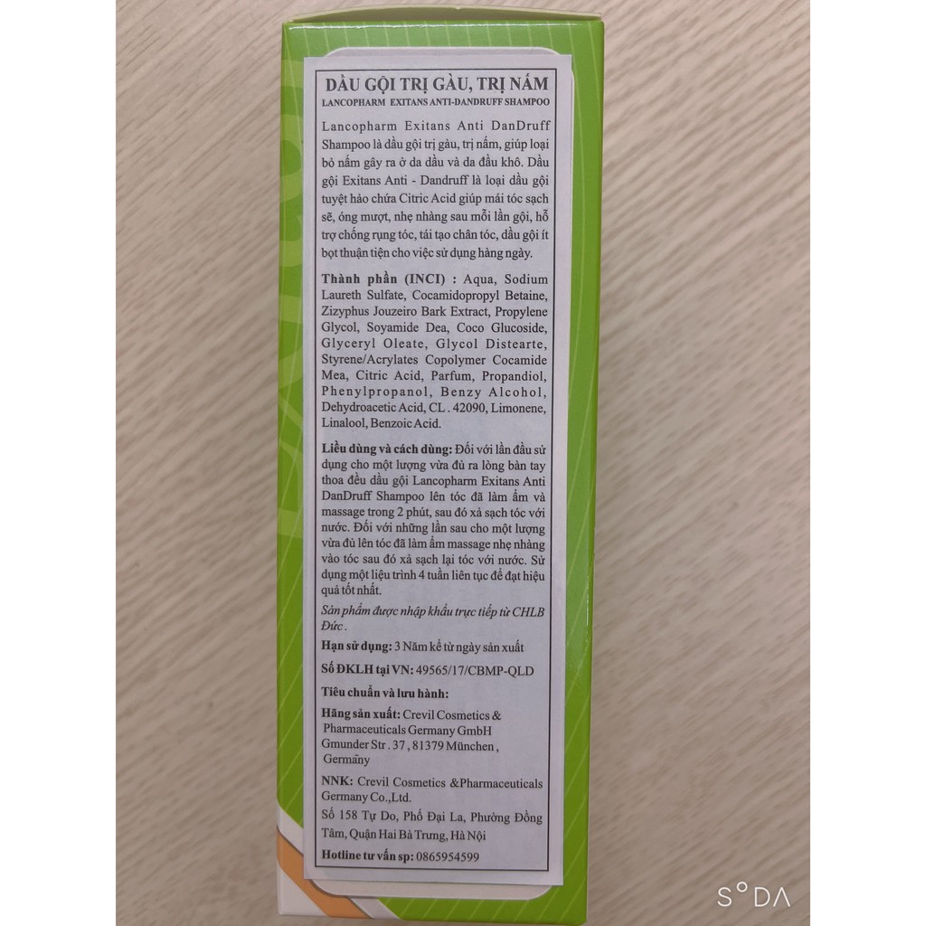 🌺Dầu gội sạch gầu,sạch nấm - Lancospharm Anti - Dandruff shampoo 150ml🌺 | BigBuy360 - bigbuy360.vn