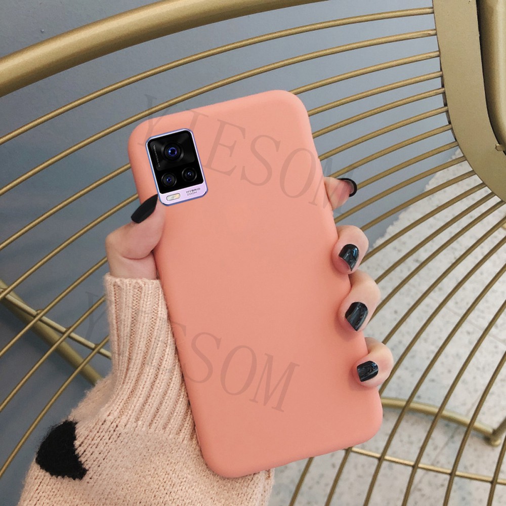 Ốp Điện Thoại TPU Dẻo Màu Sắc Ngọt Ngào Thời Trang Cho ViVO V20 2021 V20Se ViVO V20 V20Se