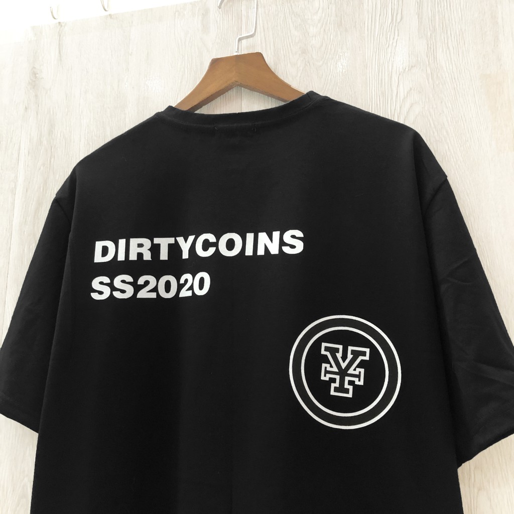 Áo thun tay lỡ DIRTY COINS cao cấp, áo phông nam nữ T shirt unisex, Dricco official