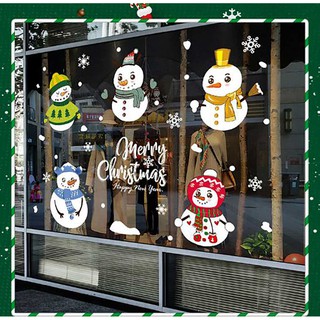 DECAL TRANG TRÍ NOEL 2 MẶT 2021 SỐ 27