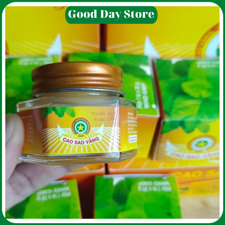 Cao sao vàng TW3 Đà Nẵng 20gram , Dầu cù là 20gram