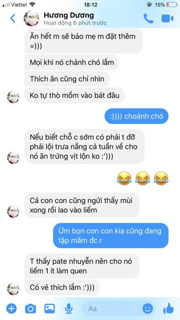 PATE TƯƠI MỖI NGÀY CHO THÚ CƯNG(mẻ mới 11/12)