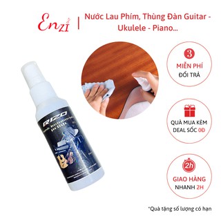 Nước lau vệ sinh thùng đàn phím đàn guitar ukulele piano Dung dịch lau bao da bao vải chống nấm mốc Enzi