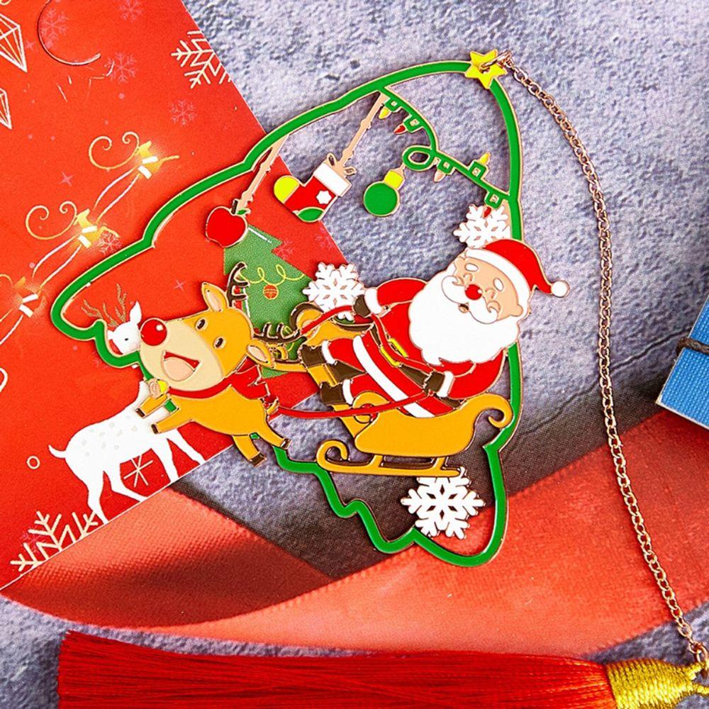 Thẻ Đánh Dấu Trang Sách Chủ Đề Giáng Sinh Sáng Tạo