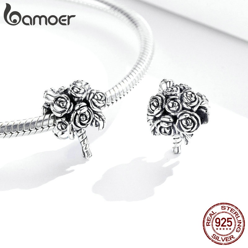 Bamoer Vòng Tay BạC 925 Trang Sức Thời Trang Cho Nữ SCC1566