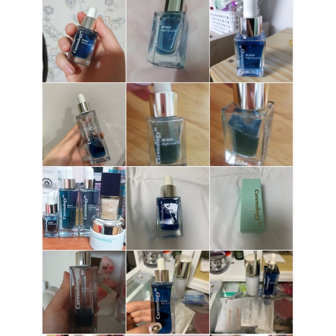 Dầu dưỡng hoa cúc xanh CARENOLOGY 95 RE:BLUE NIGHT FACIAL OIL