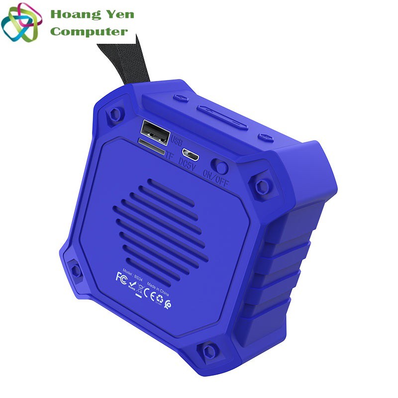 Loa Bluetooth Mini HOCO BS34 V5.0 Chống Nước, Âm Thanh Lớn Rõ - BH 1 Năm