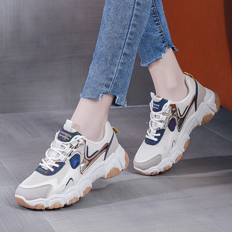 Giày thể thao MS thiết kế thoáng khí thời trang mùa xuân phong cách hàn quốc cho nữ TTH023