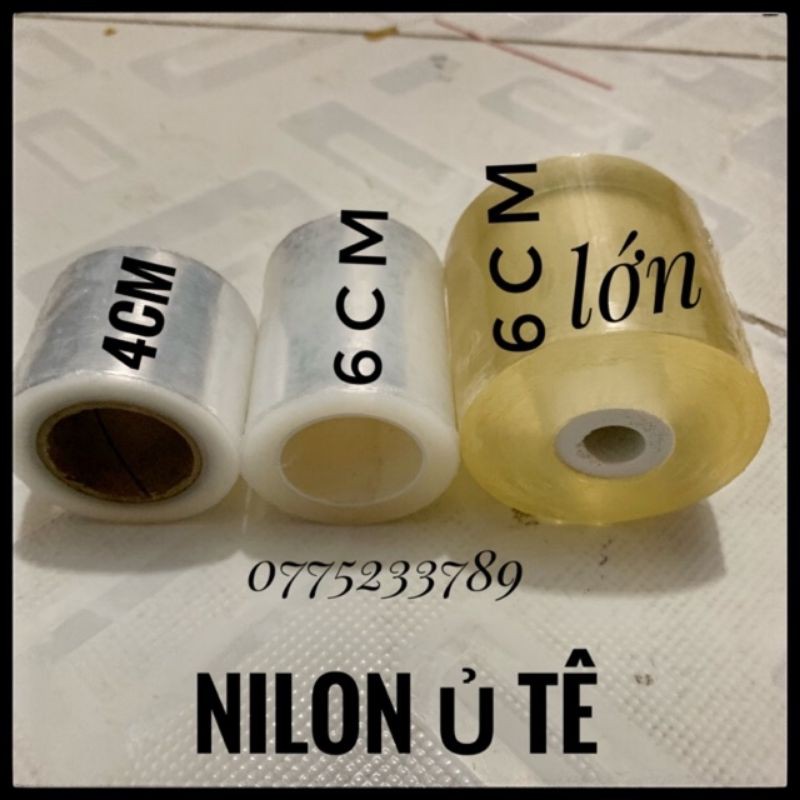 Nilon ủ trong phun xăm / Nilon cuộn