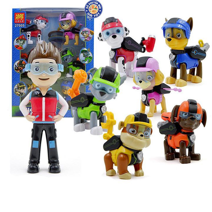 Đồ chơi chó cứu hộ paw patrol cho bé 27005 - Thị trấn đồ chơi