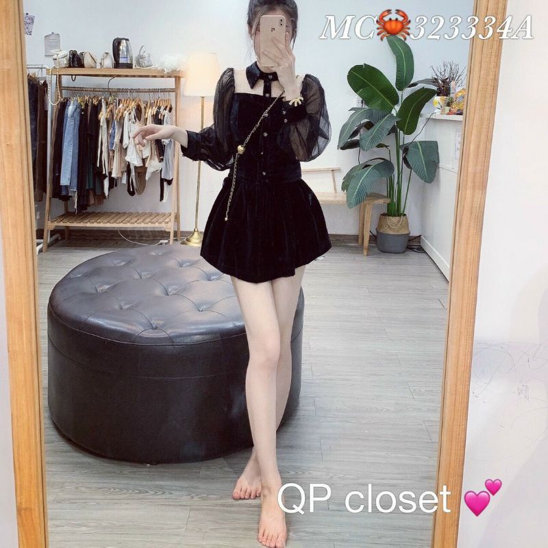 Áo nhưng tay lưới sang chảnh