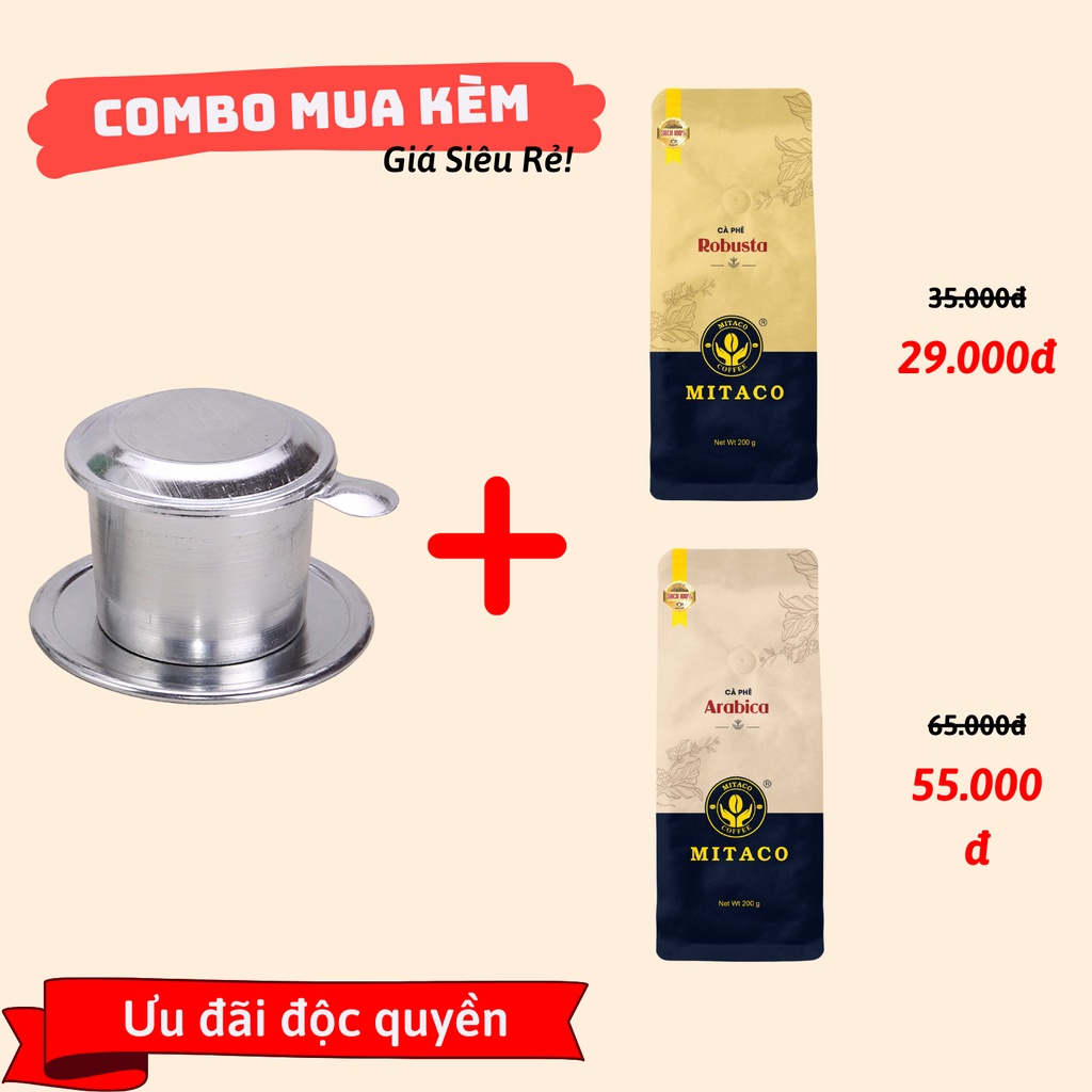 Phin Cà Phê Nhôm Cao Cấp MITACO COFFEE