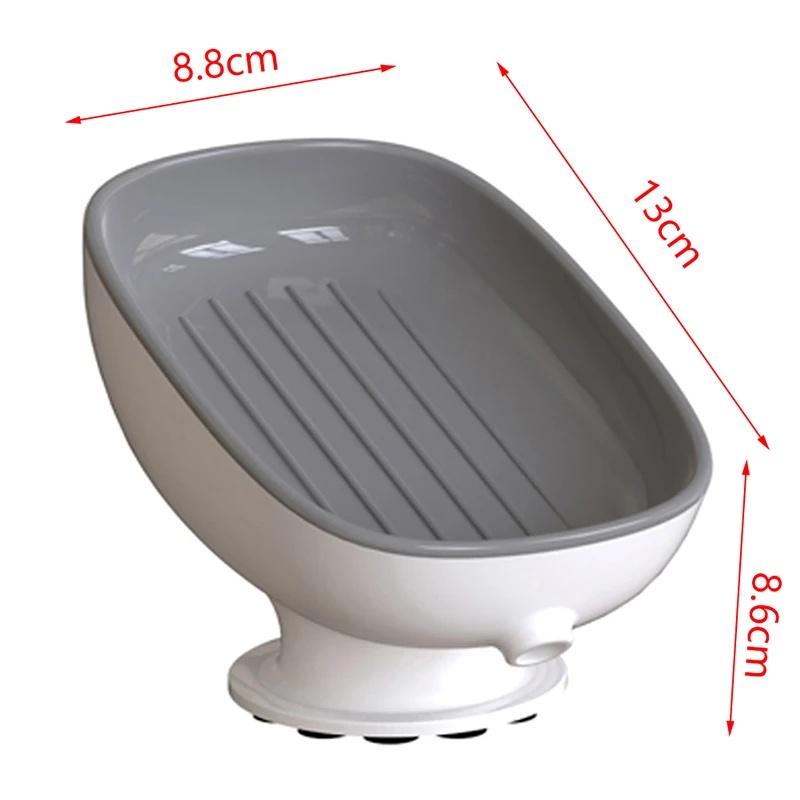 Giá Đỡ Xà Phòng / Miếng Rửa Chén / Xà Phòng Có Giác Hút Siêu Thoát Nước Tiện Dụng Cho Nhà Bếp