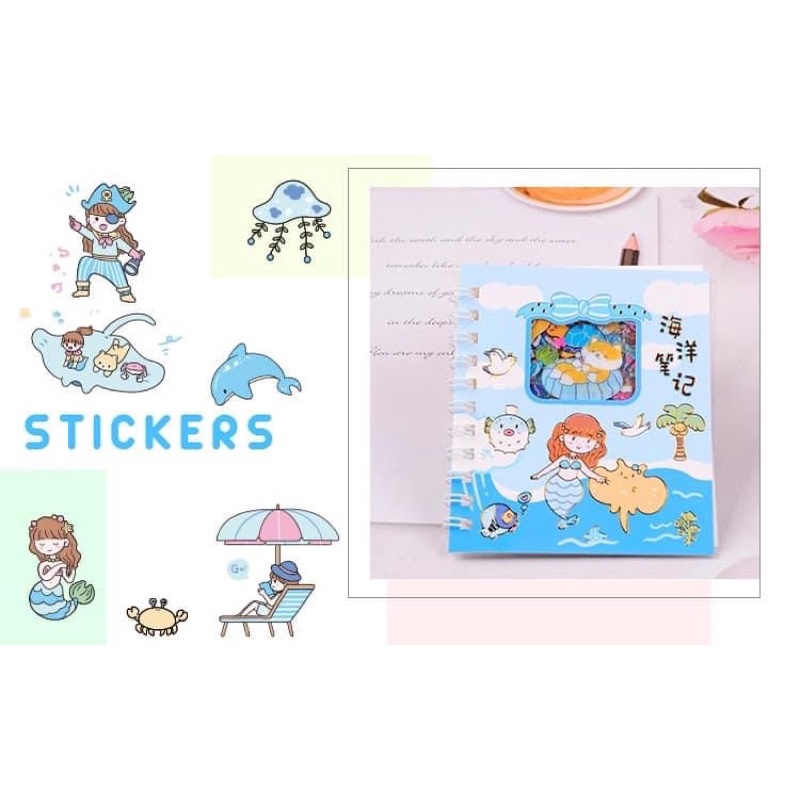 Sticker quyển sổ
