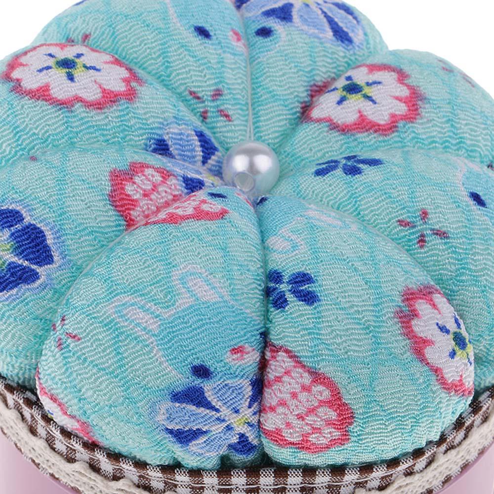 Giá Đỡ Kim Khâu Hình Bí Ngô Bằng Cotton Dễ Thương DIY